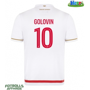 AS Monaco Aleksandr Golovin #10 Hemmatröja 2025-26 Kortärmad